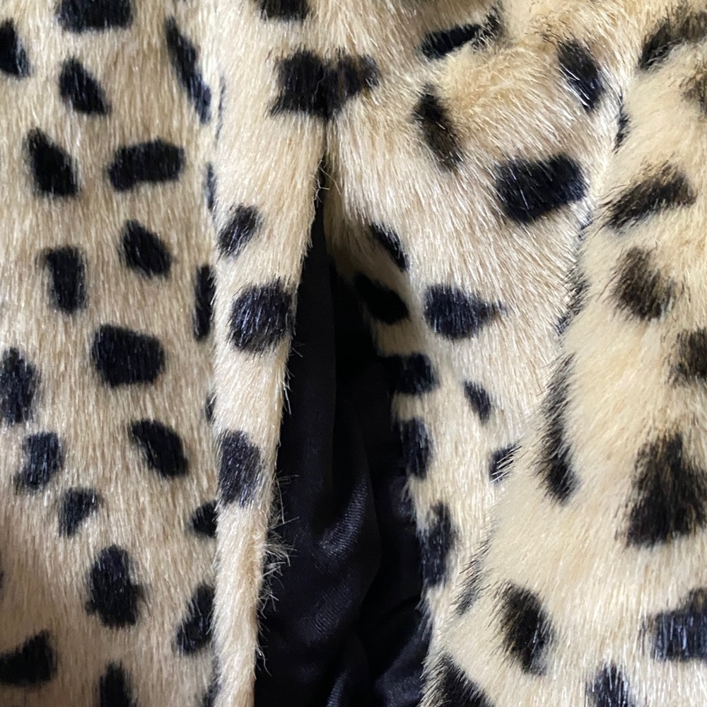 Free People Tan and Black Teddy Jacket - Picture 8 of 9